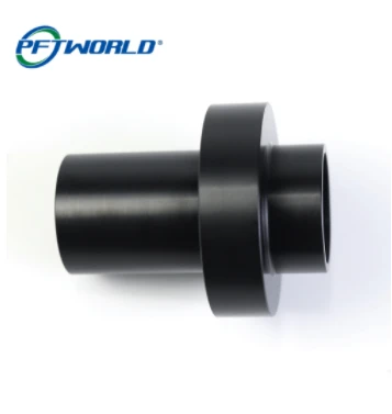 Sérsniðin CNC varahlutir Precision Black Plast